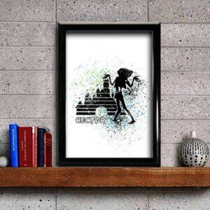 Fan Art Disney Hector Printed Picture